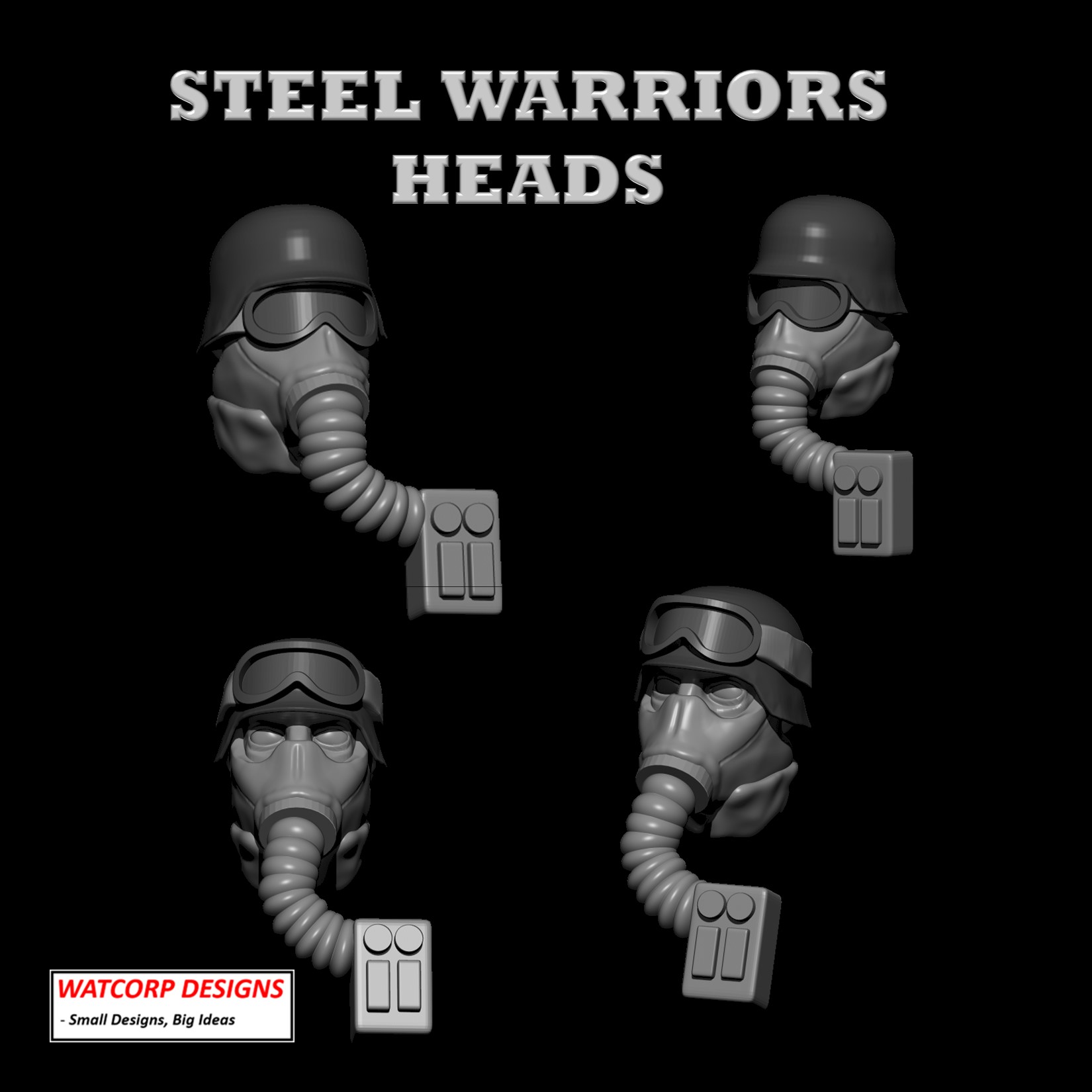 Steel Warriors Heads